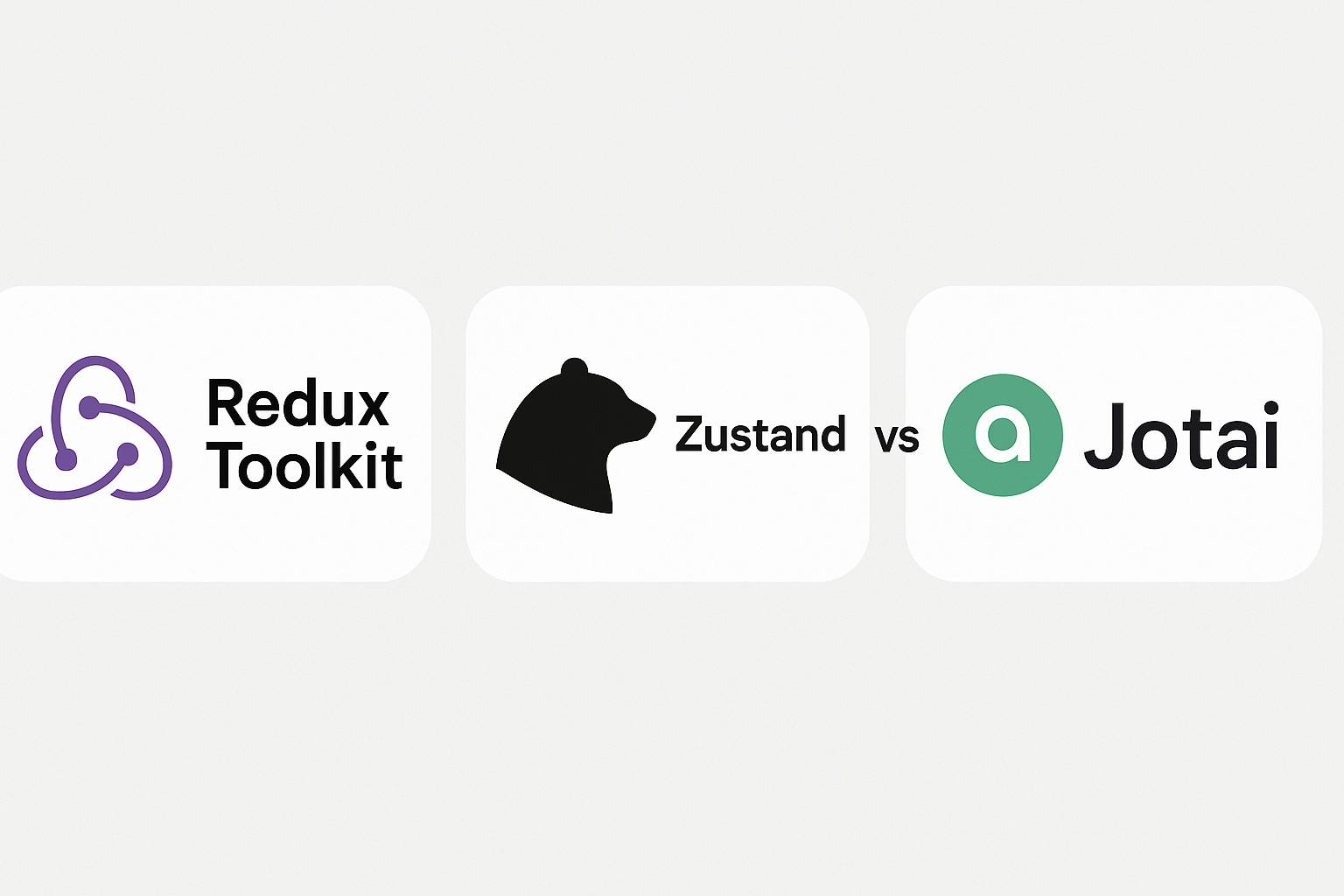 State Management Wars: Redux Toolkit vs Zustand vs Jotai